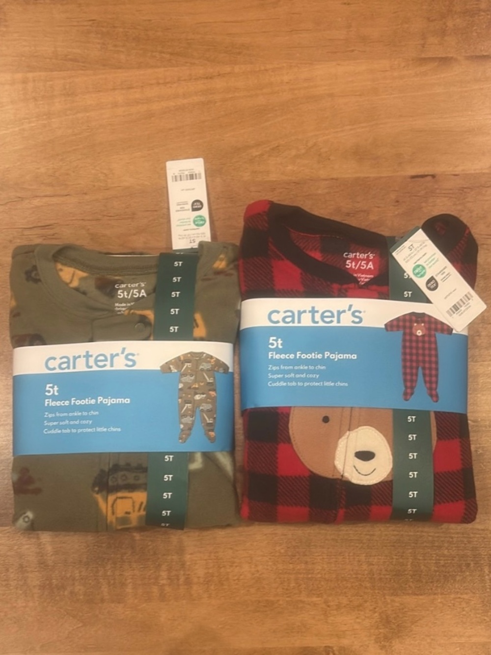 Toddler footie pajamas